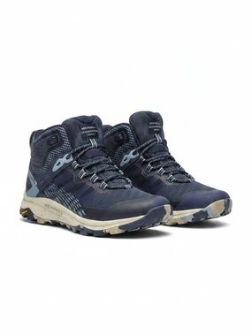 Merrell Antora 3 Mid Waterproof Women's Hiking Boots Blue US 8.5 M J067586